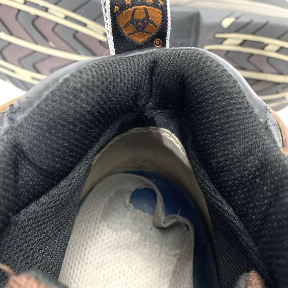 Ariat Terrain Hiking Boots Men’s Brown Waterproof Leather ATS Size US 13D - Picture 14 of 15